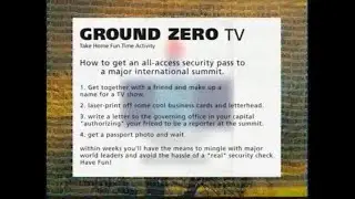 GROUND ZERO Pilot 1995