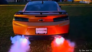 Chevrolet Camaro Shooting FLAMES
