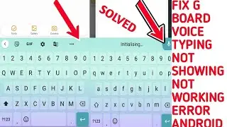 How to fix microphone icon missing and not working Gboard Google keyboard on android MKB tech