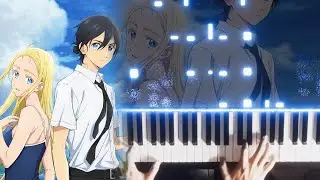 Summer Time Rendering ED 2 -『Shitsuren Song-takusan Kiite, Naite Bakari no Watashi 』Piano cover