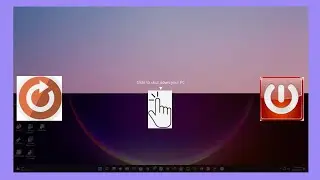 Slide To Shutdown PC Window 11 -  Shutdown Restart Button - PC Trick - One Click Shutdown Restart PC