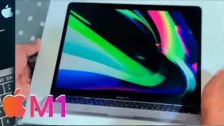 Space Gray M1 MacBook Pro 13 inch Unboxing