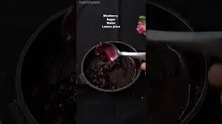 Delicious Eggless Blueberry Cheesecake Recipe! #shorts #ytshorts #viral #dessert #baking