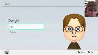 How to make a Dwight Mii (from office), Celebrity Mii#1