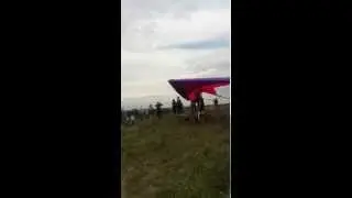 Drachenfliegen vom Teufelsberg Berlin 2014