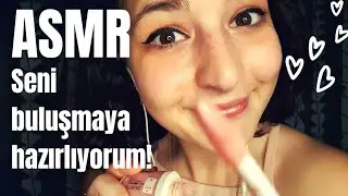 Yarı Anlaşılamayan Fısıltıyla Makyajını Yaptım! 🥰💄 | ASMR Türkçe Roleplay | Semi Inaudible Roleplay