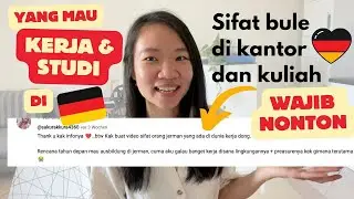 Sifat Bule Jerman 🇩🇪 di Kantor 🧑‍💻 dan Kuliah / Ausbildung 👩‍🏫 | Fakta Unik dan Lucu