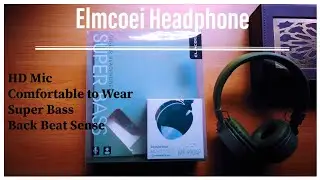 Elmcoei Headphone 🎧  | Unboxing | Review | Hamed's view #hamedsview