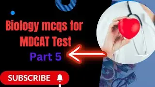 Biology MCQs for NMDCAT 2024| Mdcat and Nums past papers MCQs | Most repeated mcqs of Biology
