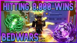 HITTING 8,000 WINS | Roblox Bedwars