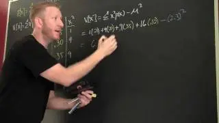 The Variance and Standard Deviation of a Probability Distribution