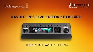 Blackmagic Design DaVinci Resolve Editor Keyboard: Speed, Comfort, & Precision!