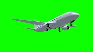 Green Screen : Airplane flying Effect Video | Airplane Green Screen | Airplane Flying
