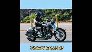 Johnny Hallyday   je t'aime à l'infini 1975 (spécial moto + extrait de son rêve américain )