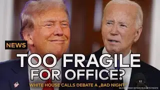 NEWS: Concerns over Biden's and Trump's Health - Politicians are discussing: how fragile are they?