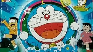 DORAEMON WITH NOBITA & SHIZUKA | DORAEMON PUZZLE | LET'S PLAY PUZZLE | COLORFUL PUZZLE