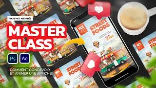 Masterclass gratuite : Comment concevoir et animer une affiche publicitaire ?