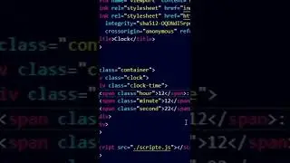 Create a Clock with HTML, CSS, and JavaScript
