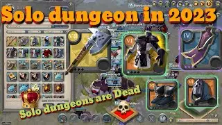Clearing solo dungeon in 2023 in || Albion Online || Does it really worth it?! tier 7 maps