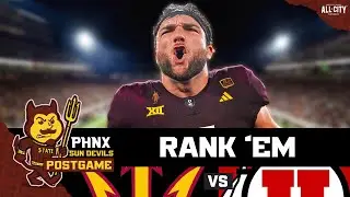 POSTGAME: Cam Skattebo & Arizona State STUN No. 16 Utah, Cam Rising