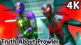 SPIDER-MAN SAW PROWLER AND SAM TOGETHER | REALITY OF PROWLER | 4K ULTRA HD | MILES MORALES