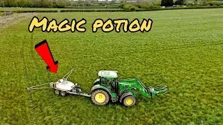 HOW WE ARE GROWING MORE GRASS ON FARM | Using Foliar Fertiliser To BOOST Soil Health | Tow and Fert