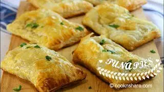 Tuna Pie Perfection: Golden Crust & Savory Goodness!