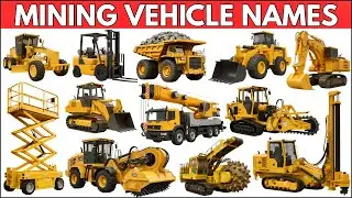 Mining Vehicles | Powerful Mining and Construction Vehicles Excavators, Bulldozers & Trucks for Kids