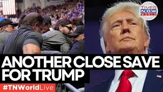 US News LIVE | Another Life Attempt on Trump? | Rally Chaos: Man Breaks Security, Storms Stage in PA