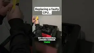 Replacing my $300 PC's bad CPU...