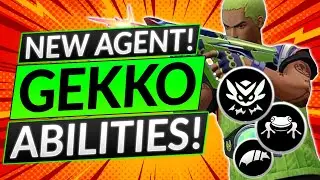 NEW AGENT GEKKO FULLY LEAKED - These Abilities Are 100% BUSTED?! - Valorant Update Guide
