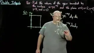 5 Double Integrals Volume Application