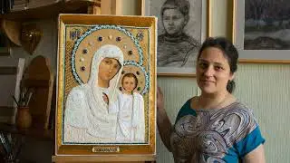 НОВЫЙ оклад для Казанской иконы. Видеообзор.