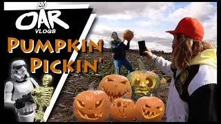 (On a Roll Records) Pumpkin Pickin' & Carvin' - HALLOWEEN SPECIAL | OAR VLOGS