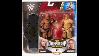 Reviewing WWE Championship Showdown The Rock And John Cena Series Nine Figure