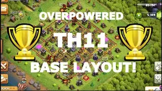 NEW BEST TH11 HYBRID TROPHY SAVING BASE! (2022)