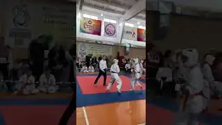 снова нокаут, темерь на соревнованиях на щербинке. 
