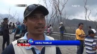 NET24-Berkah Bagi Penjual Jasa Foto Kelud dengan Ramainya Wisatawan