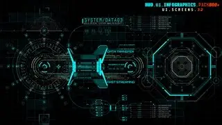 HUD UI Infographics Pack 800+ | Videohive After Effects Templates | Video Displays