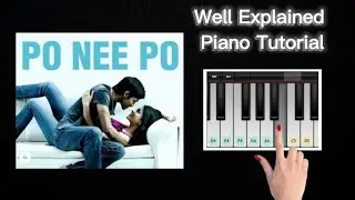Po nee po❤️‍🩹Step by step piano tutorial