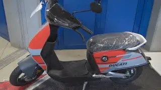 Super SOCO CUx Ducati Motorcycle (2023) Exterior and Interior