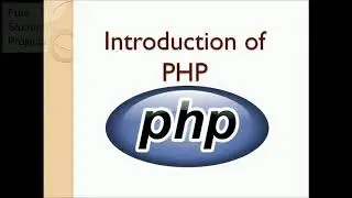 Introduction of PHP 1