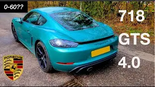 PORSCHE 718 CAYMAN GTS 4.0 | 0-60mph & Walkaround | 2023 | 4K