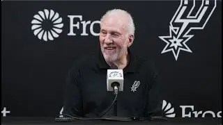 2023-24 San Antonio Spurs Season | Gregg Popovich Post-Game Interview 1.27.2024