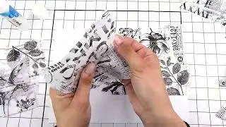 Card Making: What To Make With Collage Paper!! 