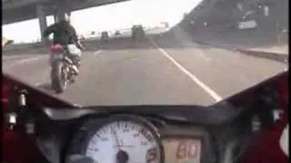 california gsxr 600 riding {in MPH} real fast street bikes..