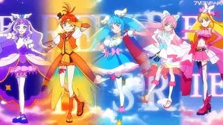 Hirogaru Sky Precure - Group Transformation (FANMADE)