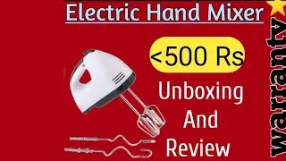 BMS electric Hand mixer / unboxing and review / cheap price Mixer