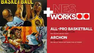 I put on my jersey and wizard hat: All-Pro Basketball & Archon | NES Works 168