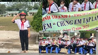 # Students experience: We practice being soldiers # Binh Thanh 1 students